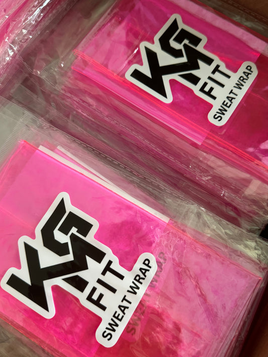 KMG-FIT Pink Sweat Wrap